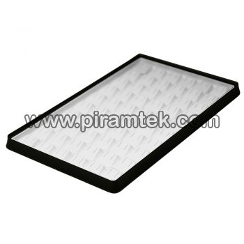 3 cm&prime;lik Tabla ve 60 Bölmeli Küpe Modüllü Tabla İçi - 1